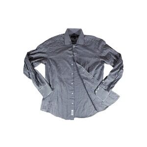 Rag & Bone Shirt Adult Size 15.5 Blue Tartan Plaid Button Down Mens Medium